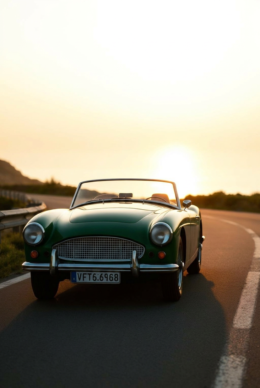 Long-Bonnet British Roadster